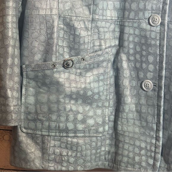 Vintage Pamela McCoy Leather Jacket Be Plus Size 3X - Picture 4 of 9